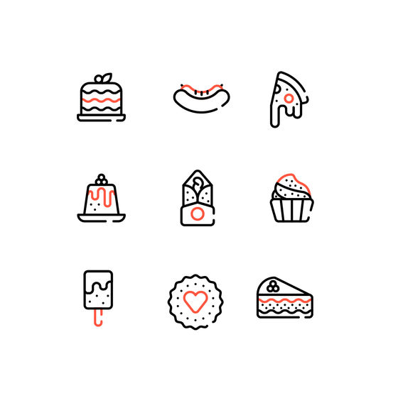 Bakery Icons Icons