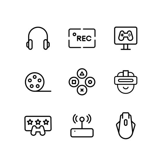 Social Live Stream Icons Icons