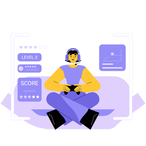 Video Game Illustrations Illustrations