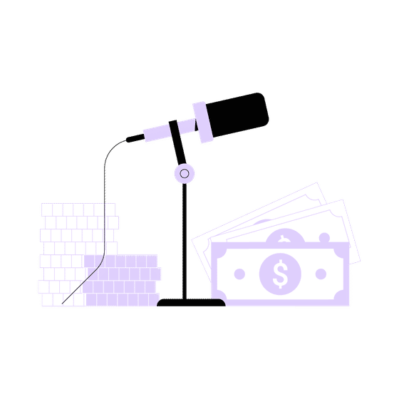 Podcast Illustrations Illustrations