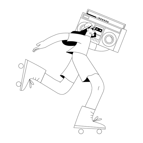 Funky Dance Party Animated Illustrations