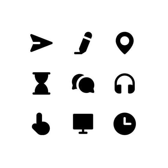 Work Office System Icons Icons