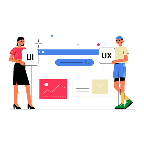 UI & UX Design Illustrations Illustrations