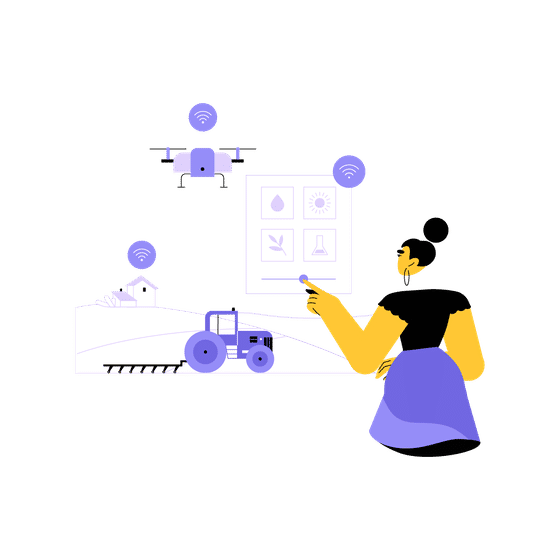 Smart Farming Illustrations Illustrations