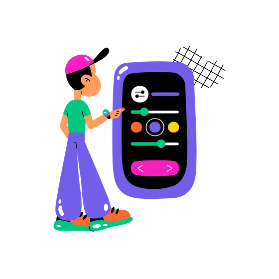 Dynamic UI Illustrations Illustrations