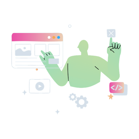 Digital Design and Development Illustrations Illustrations