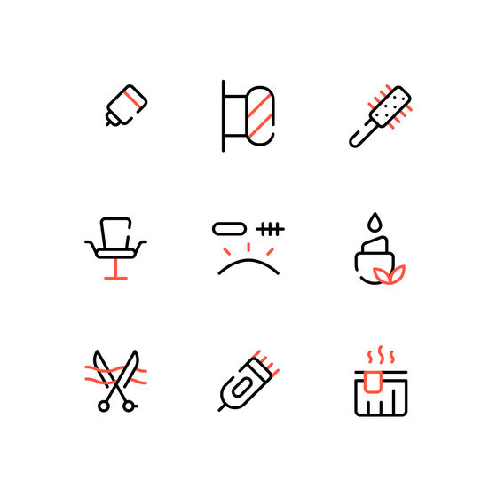 Beauty Icons Animated Icons