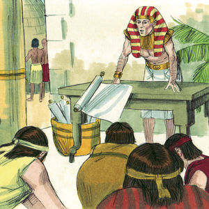 Bibel Illustrationen - Genesis 42