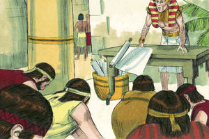 Bibel Illustrationen - Genesis 42