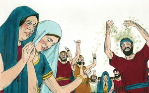 Bibel Illustrationen - Deuteronomium 34