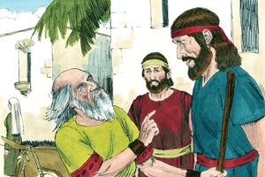 Bibel Illustrationen - 1. Samuel 9