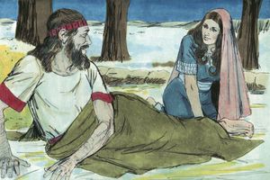 Bibel Illustrationen - Ruth 3