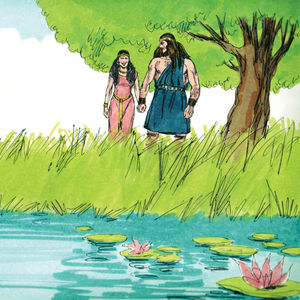 Bibel Illustrationen - Richter 16