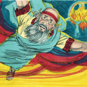 Bibel Illustrationen - Hesekiel 3