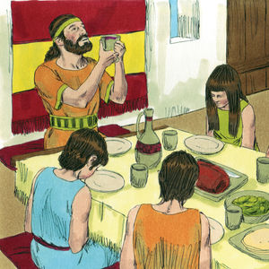 Bibel Illustrationen - Josua 5