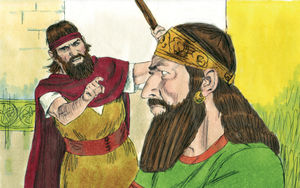 Bibel Illustrationen - 1. Könige 13