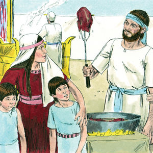 Bibel Illustrationen - 1. Samuel 2