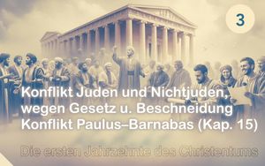 Konflikt Juden und NIchtjuden, Paulus und Barnabas