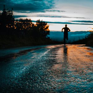 David auf der Flucht