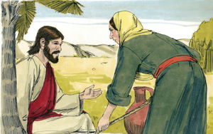 Bibel Illustrationen - Johannes 4