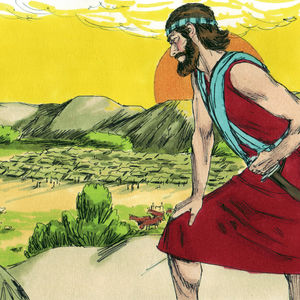 Bibel Illustrationen - Josua 1