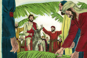 Bibel Illustrationen - Markus 11