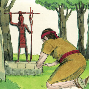 Bibel Illustrationen - Richter 8