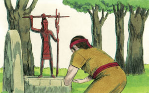 Bibel Illustrationen - Richter 8