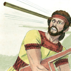 Bibel Illustrationen - 1. Samuel 19