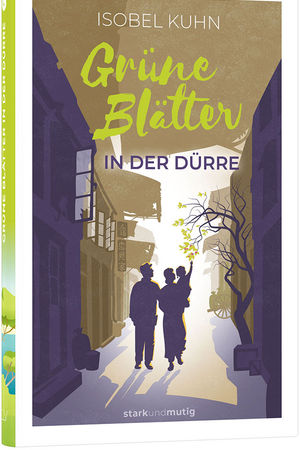 Grüne Blätter in der Dürre
