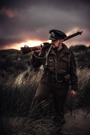 Ob Kriegsleute in seligem Stande sein können