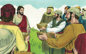 Bibel Illustrationen - Johannes 6