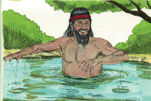 Bibel Illustrationen - 2. Könige 5