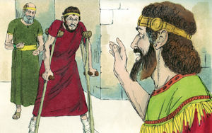 Bibel Illustrationen - 2. Samuel 9