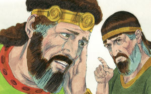 Bibel Illustrationen - 2. Samuel 12