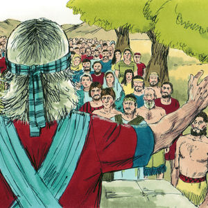 Bibel Illustrationen - Josua 24
