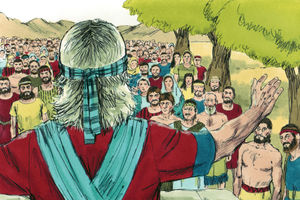 Bibel Illustrationen - Josua 24