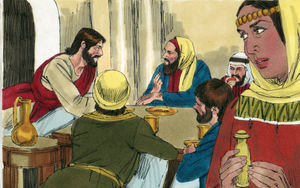 Bibel Illustrationen - Markus 14