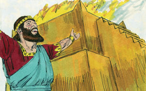 Bibel Illustrationen - 2. Chronik 6