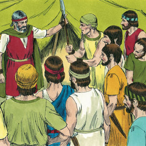 Bibel Illustrationen - Numeri 13