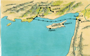 Bibel Illustrationen - Apostelgeschichte 14