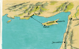 Bibel Illustrationen - Apostelgeschichte 13