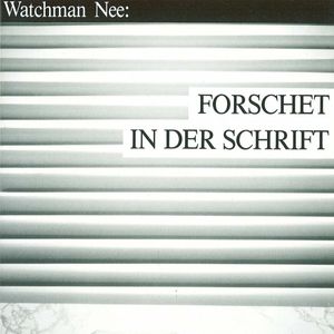 Forschet in der Schrift
