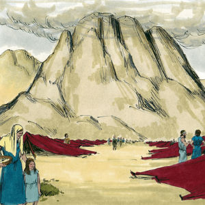 Bibel Illustrationen - Exodus 19