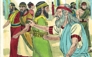 Bibel Illustrationen - Hesekiel 2