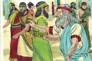 Bibel Illustrationen - Hesekiel 2