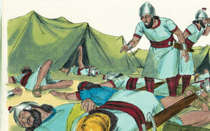 Bibel Illustrationen - 2. Könige 19
