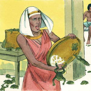 Bibel Illustrationen - Exodus 8