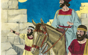 Bibel Illustrationen - Nehemia 2