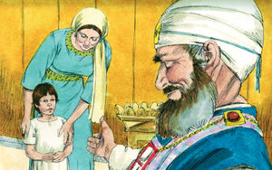 Bibel Illustrationen - 1. Samuel 1